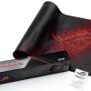 ASUS ROG Sheath Gaming Mouse Pad - Large Black/Red-5