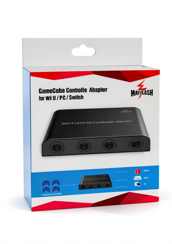 MAYFLASH GameCube Controller Adapter for Wii U, PC, Switch-6