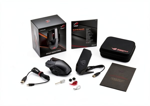 ASUS ROG Sheath Gaming Mouse Pad - Large Black/Red-7