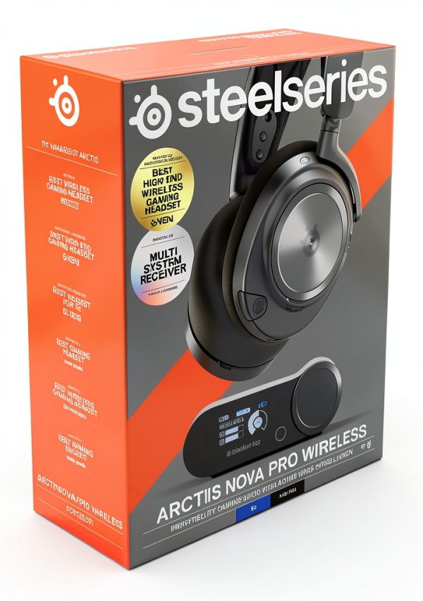 Arctis Nova Pro Wireless Gaming Headset - Black/PC-13