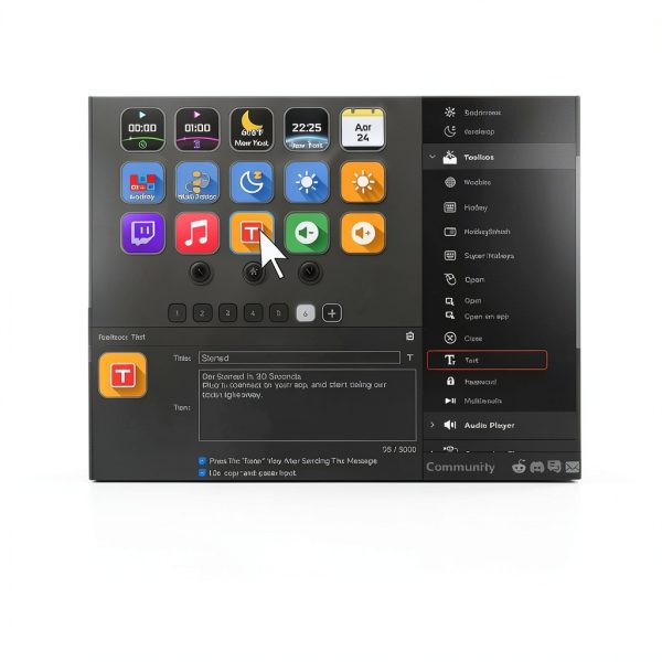 VSD M18 Streaming Deck with 18 Programmable Keys Macro Keypad-8