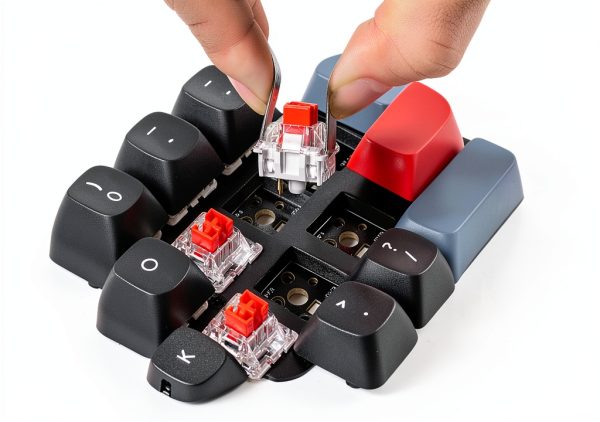 Keychron V6 108-Key Mechanical Keyboard Hot‑Swappable Double‑Shot PBT-1