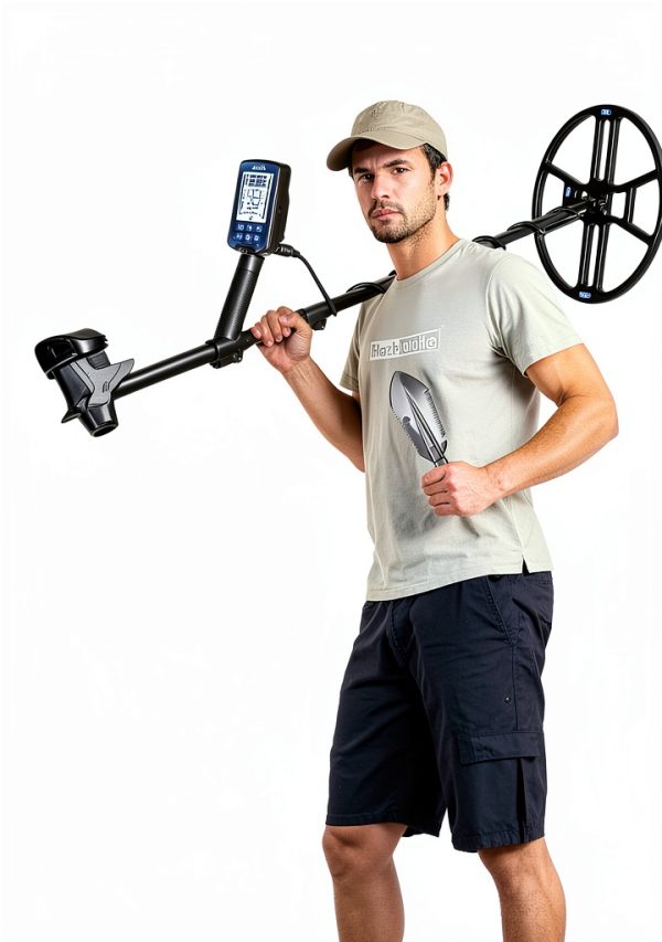 14'' Metal Detectors for Adults, Waterproof Double-D Search Coil, Professional Metal Detector with Pinpoint Mode, 13 inch Detection Depth, 4 Modes-5