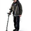 SuperEye Metal Detector for Adults, Blue, 10" Waterproof Coil, 6-3