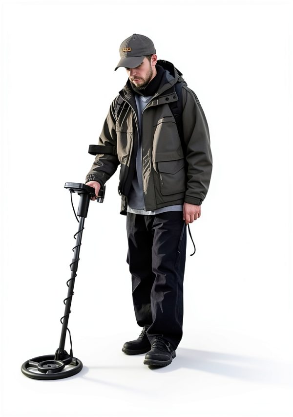 SuperEye Metal Detector for Adults, Blue, 10" Waterproof Coil, 6-3