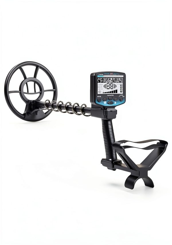 SuperEye Metal Detector for Adults, Blue, 10" Waterproof Coil, 6-1