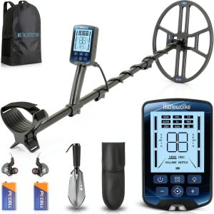 14'' Metal Detectors for Adults, Waterproof Double-D Search Coil, Professional Metal Detector with Pinpoint Mode, 13 inch Detection Depth, 4 Modes-0