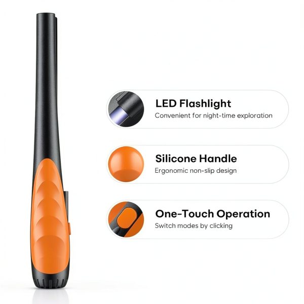 Metal Detector Pinpointer by JKUSS, Waterproof Handheld Probe for-1