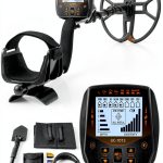 13" Metal Detector for Adults Professional, Double-D Waterproof Search Coil Gold Finder with Pinpoint, High Sensitivity DISC Mode, LCD Backlight Display Gold Detector-0