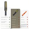 Rechargeable Handheld Metal Detector Wand, High Sensitivity Security Wand Metal Detector,Portable Nail Finder Scanner Woodworking Metal Detector Wand for Logs Weapons Sound Vibration Alert Detects-7
