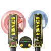 Rechargeable Handheld Metal Detector Wand, High Sensitivity Security Wand Metal Detector,Portable Nail Finder Scanner Woodworking Metal Detector Wand for Logs Weapons Sound Vibration Alert Detects-8