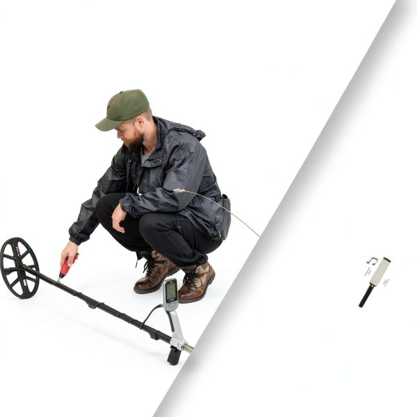 MINELAB X-Terra Elite Expedition, Waterproof, All Terrain Treasure Metal Detector, Multi-IQ Precision Targeting, Included V8X Coil, V12X Coil, ML85 Headphones, Charging Cable & PRO-FIND 40 Pinpointer-5