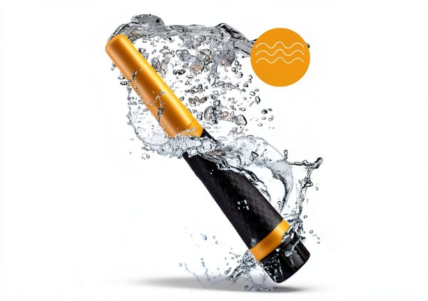 SAKOBS Metal Detector Pinpointer Wand: 5" Detection Depth, IP68 Fully Waterproof, Up to 66 Feet Underwater, 360°Detection Handheld Pin Pointer, 3 Modes (Buzzer, Vibration,Sound) for Adults & Kids-2
