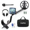 Professional Metal Detector for Adults, High Accuracy Gold Detector kit with 10" Search Coil LCD Backlight, Waterproof 5 Modes & Advanced DSP Chip-6