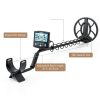 Professional Metal Detector for Adults, High Accuracy Gold Detector kit with 10" Search Coil LCD Backlight, Waterproof 5 Modes & Advanced DSP Chip-1