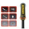 Rechargeable Handheld Metal Detector Wand, High Sensitivity Security Wand Metal Detector,Portable Nail Finder Scanner Woodworking Metal Detector Wand for Logs Weapons Sound Vibration Alert Detects-4