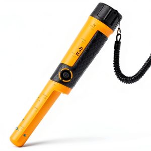 SAKOBS Metal Detector Pinpointer Wand: 5" Detection Depth, IP68 Fully Waterproof, Up to 66 Feet Underwater, 360°Detection Handheld Pin Pointer, 3 Modes (Buzzer, Vibration,Sound) for Adults & Kids-0