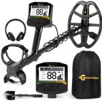 Metal Detector, Professional Metal Detector for Adults With High Accuracy 12.8" IP68 Waterproof Search Coil, Advanced DSP Chip, All Metal & Disc Modes for Beach&Outdoor Treasure Hunting, Gifts for Men-0