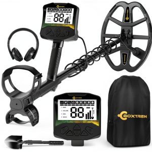 Metal Detector, Professional Metal Detector for Adults With High Accuracy 12.8" IP68 Waterproof Search Coil, Advanced DSP Chip, All Metal & Disc Modes for Beach&Outdoor Treasure Hunting, Gifts for Men-0