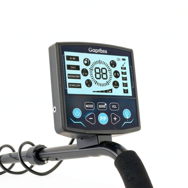 Professional Metal Detector for Adults, High Accuracy Gold Detector kit with 10" Search Coil LCD Backlight, Waterproof 5 Modes & Advanced DSP Chip-2